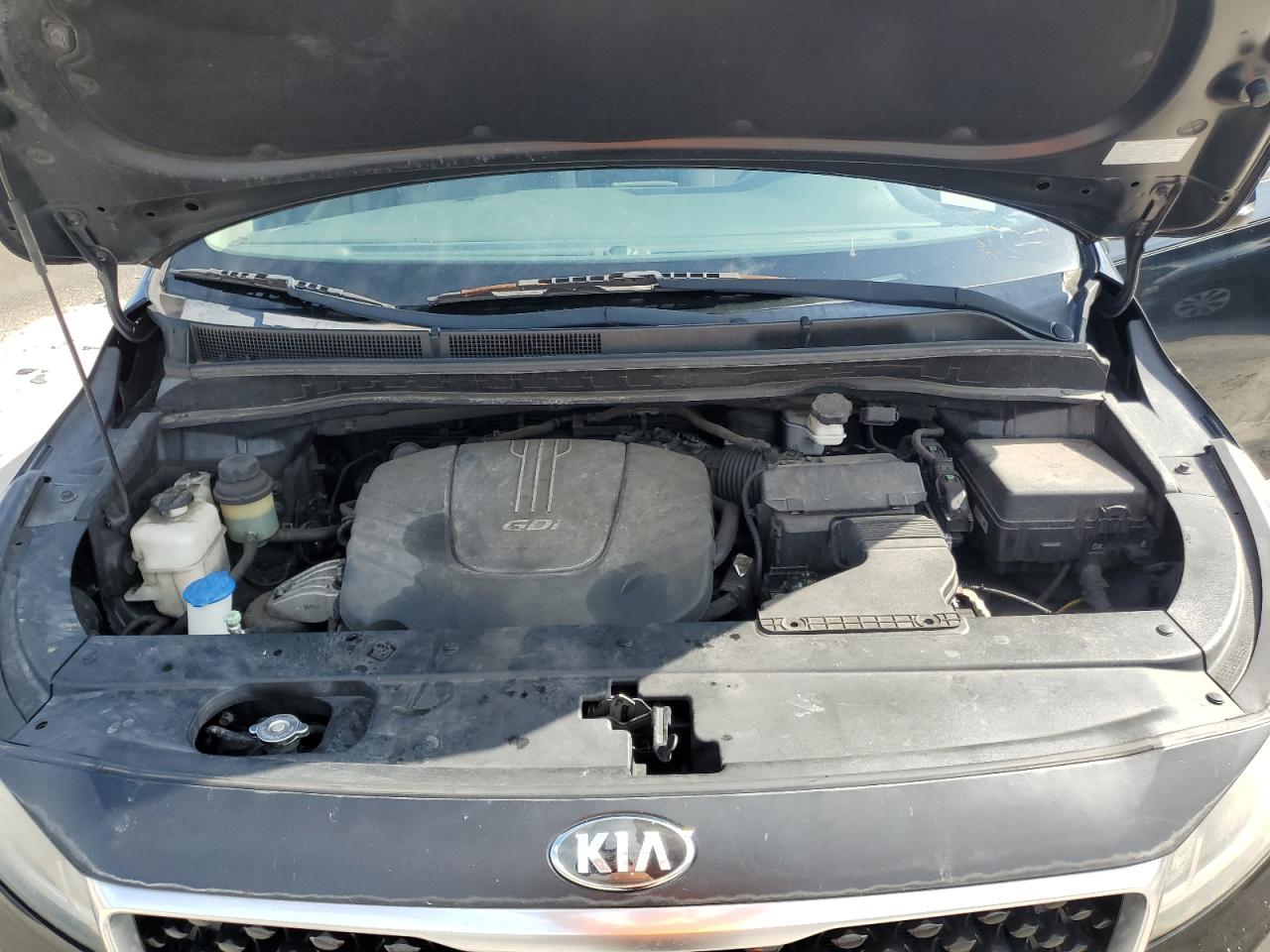 2016 KIA Sedona VIN KNDMA5C13G6186138 Copart auction photo, side damage thumbnail 12