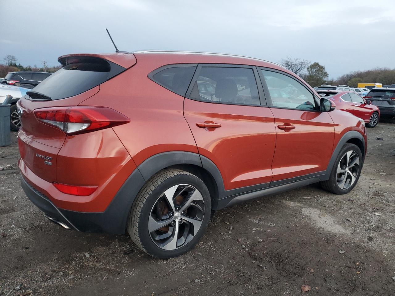 2016 Hyundai Tucson VIN KM8J3CA21GU113158 Copart auction photo, normal wear damage thumbnail 3