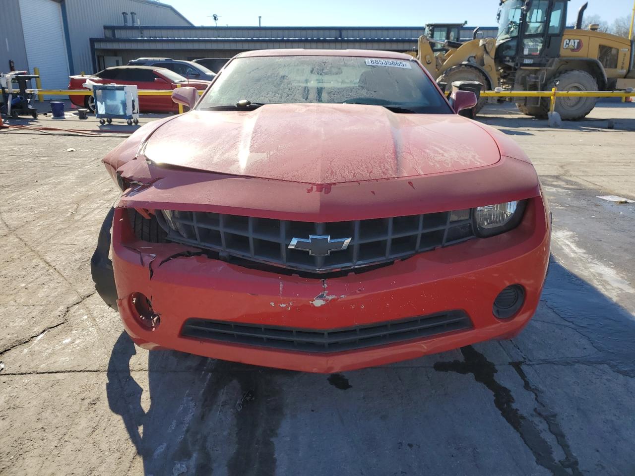 2013 Chevrolet Camaro VIN 2G1FA1E33D9130035 Copart auction photo, front end damage thumbnail 5
