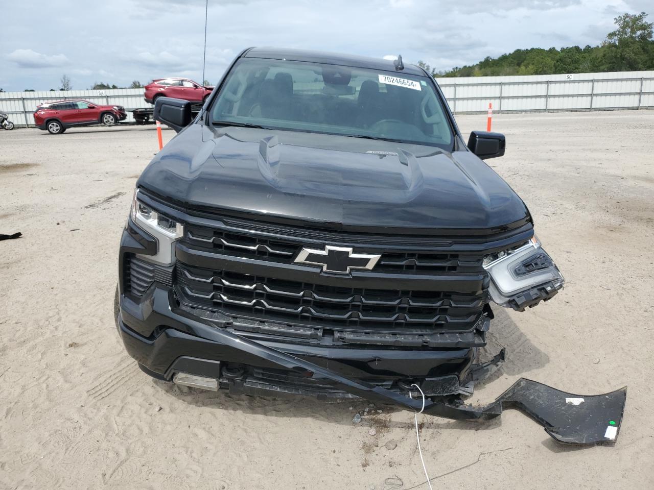 2023 Chevrolet Silverado VIN 2GCUDEED0P1126114 Copart auction photo, front end damage thumbnail 5