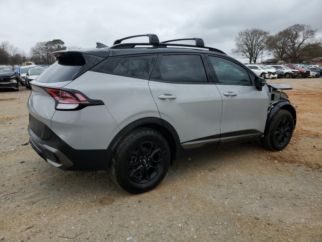 2023 KIA Sportage VIN 5XYK7CAF8PG110100 Copart auction photo, front end damage thumbnail 3