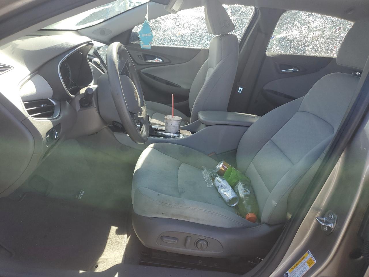 2022 Chevrolet Malibu VIN 1G1ZD5ST4NF134586 Copart auction photo, vandalism / all over damage thumbnail 7
