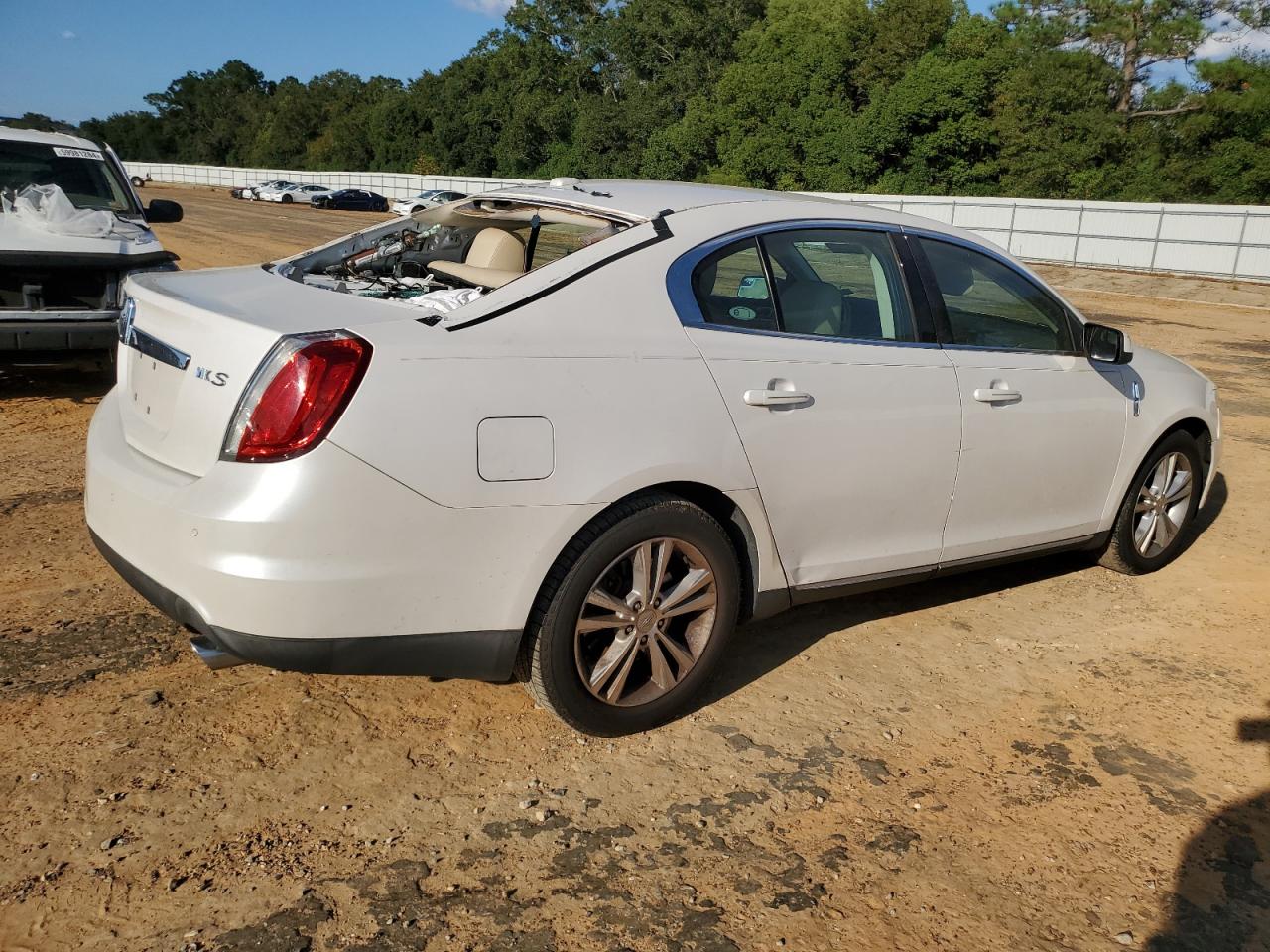 2011 Lincoln MKS VIN 1LNHL9DR3BG611296 Copart auction photo, top/roof / minor dent/scratches damage thumbnail 3