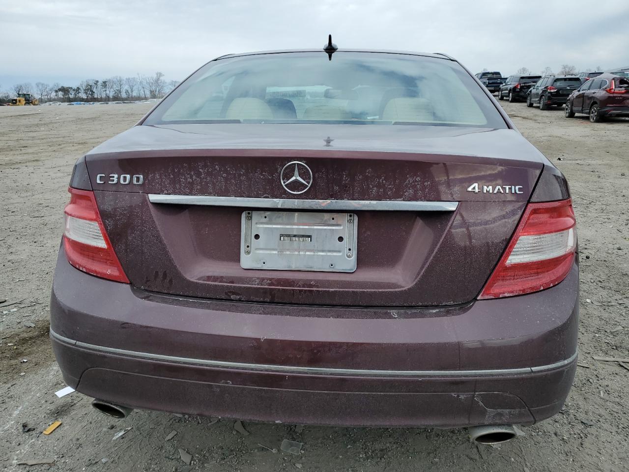 2008 Mercedes-Benz C-klasse VIN WDDGF81X48F127193 Copart auction photo, front end damage thumbnail 6