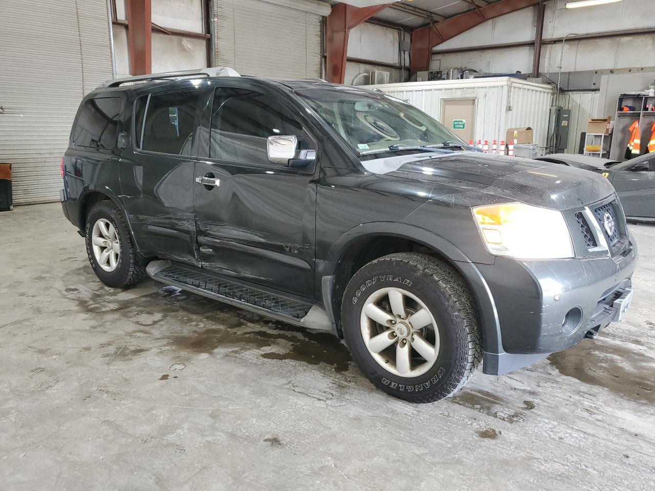 2008 Nissan Armada VIN 5N1BA08C28N603000 Copart auction photo, side damage thumbnail 4