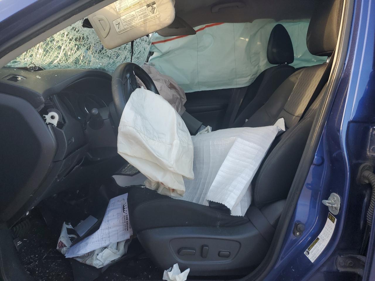 2017 Nissan Rogue VIN KNMAT2MT5HP501190 Copart auction photo, all over damage thumbnail 7