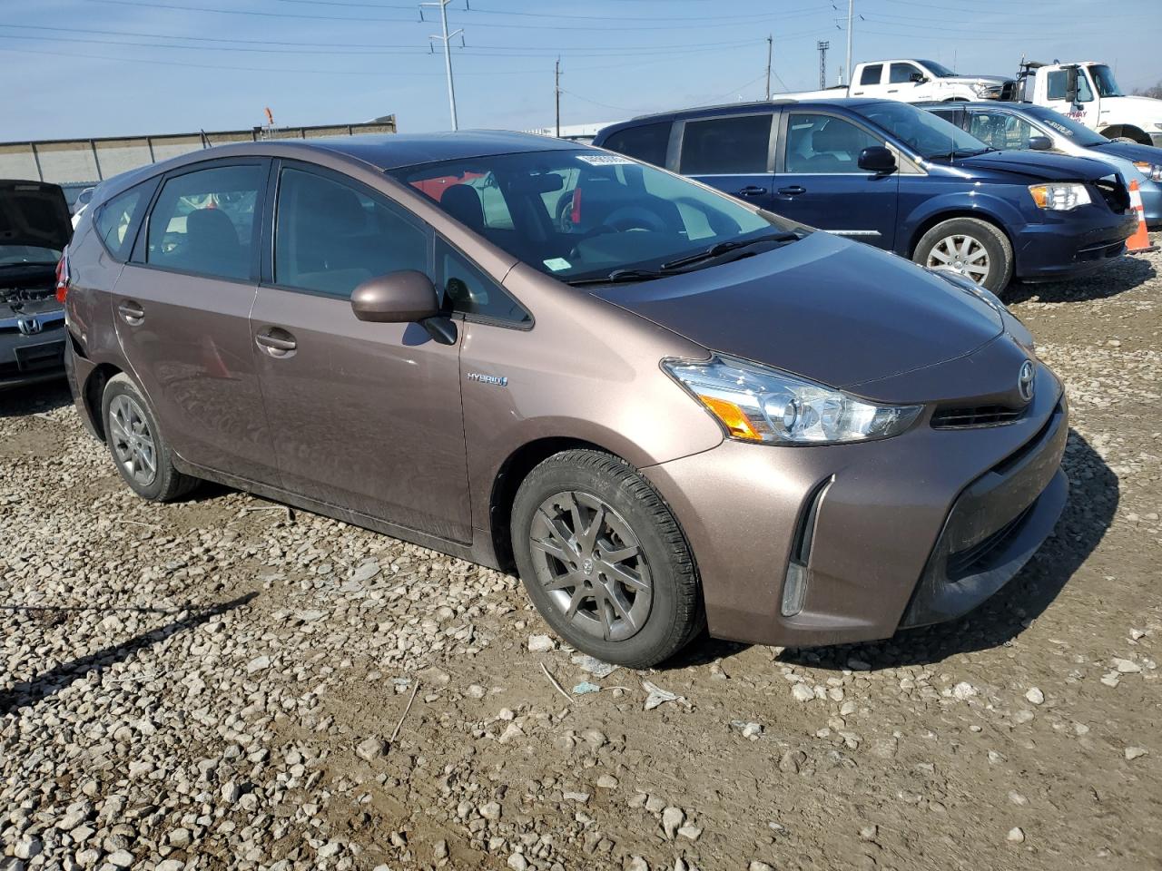 2017 Toyota Prius VIN JTDZN3EU7HJ057307 Copart auction photo, rear end damage thumbnail 4