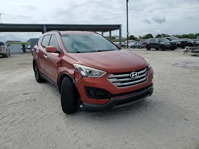 2015 Hyundai Santa Fe VIN 5XYZU3LB3FG296435 Copart auction photo, front end / minor dent/scratches damage thumbnail 14