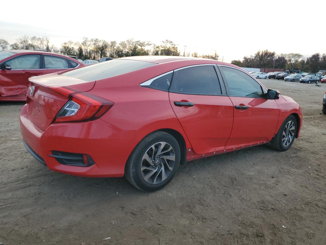 2016 Honda Civic VIN 2HGFC2F74GH574996 Copart auction photo, front end damage thumbnail 3