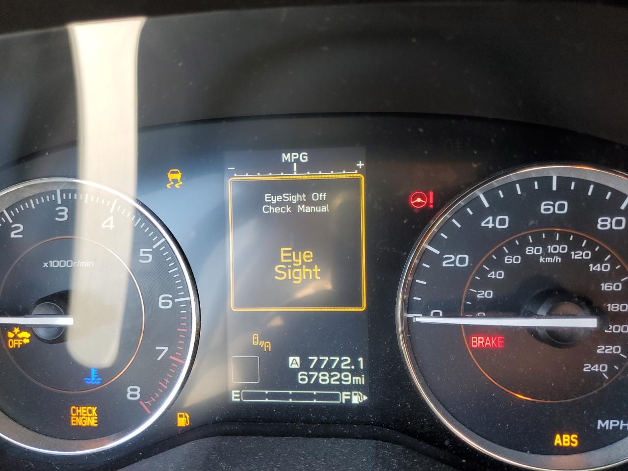 2019 Subaru XV VIN JF2GTANC2KH299687 Copart auction photo, front end / rear end damage thumbnail 9