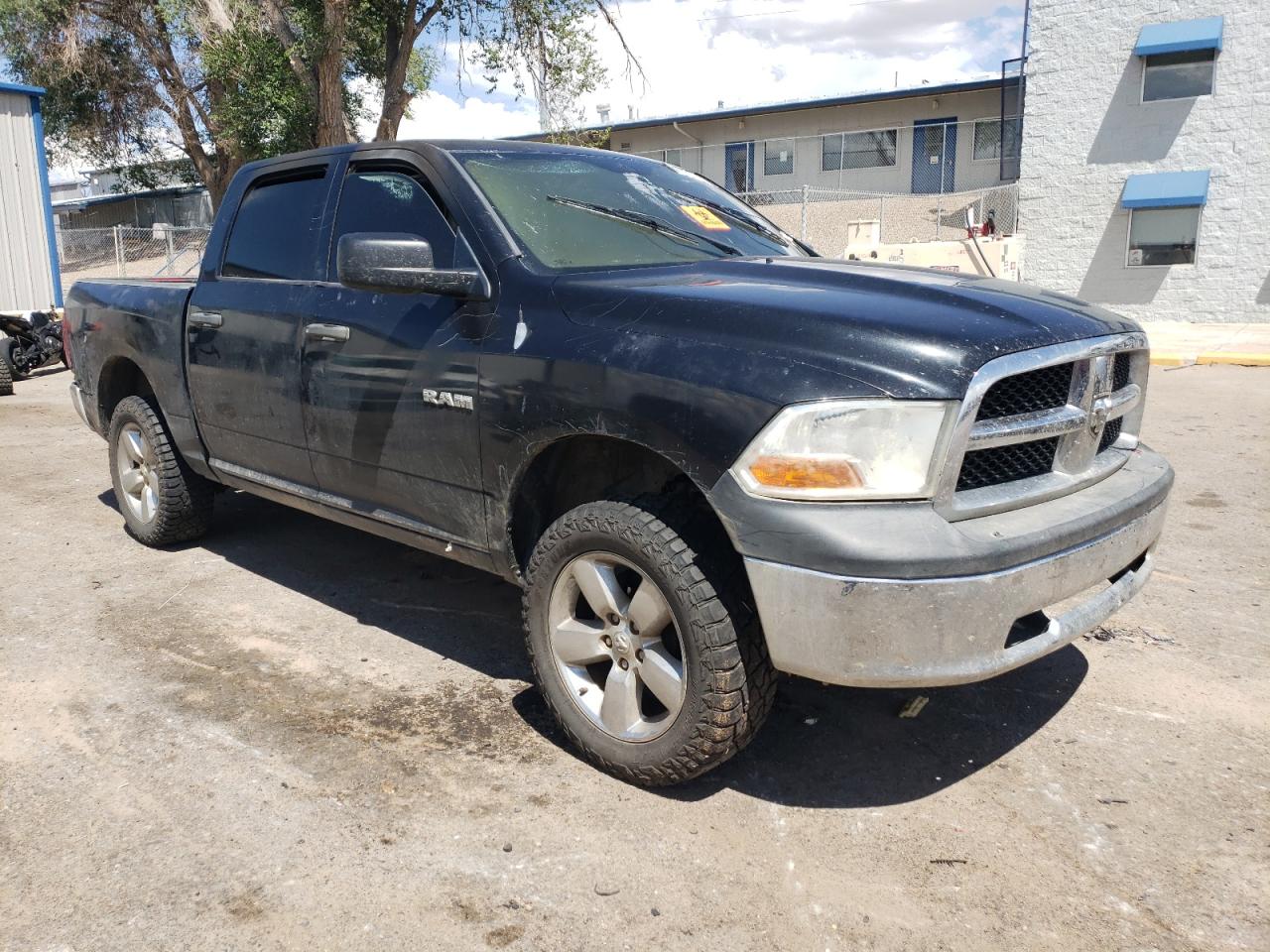 2009 Dodge RAM VIN 1D3HV13P19J528745 Copart auction photo, burn damage thumbnail 4