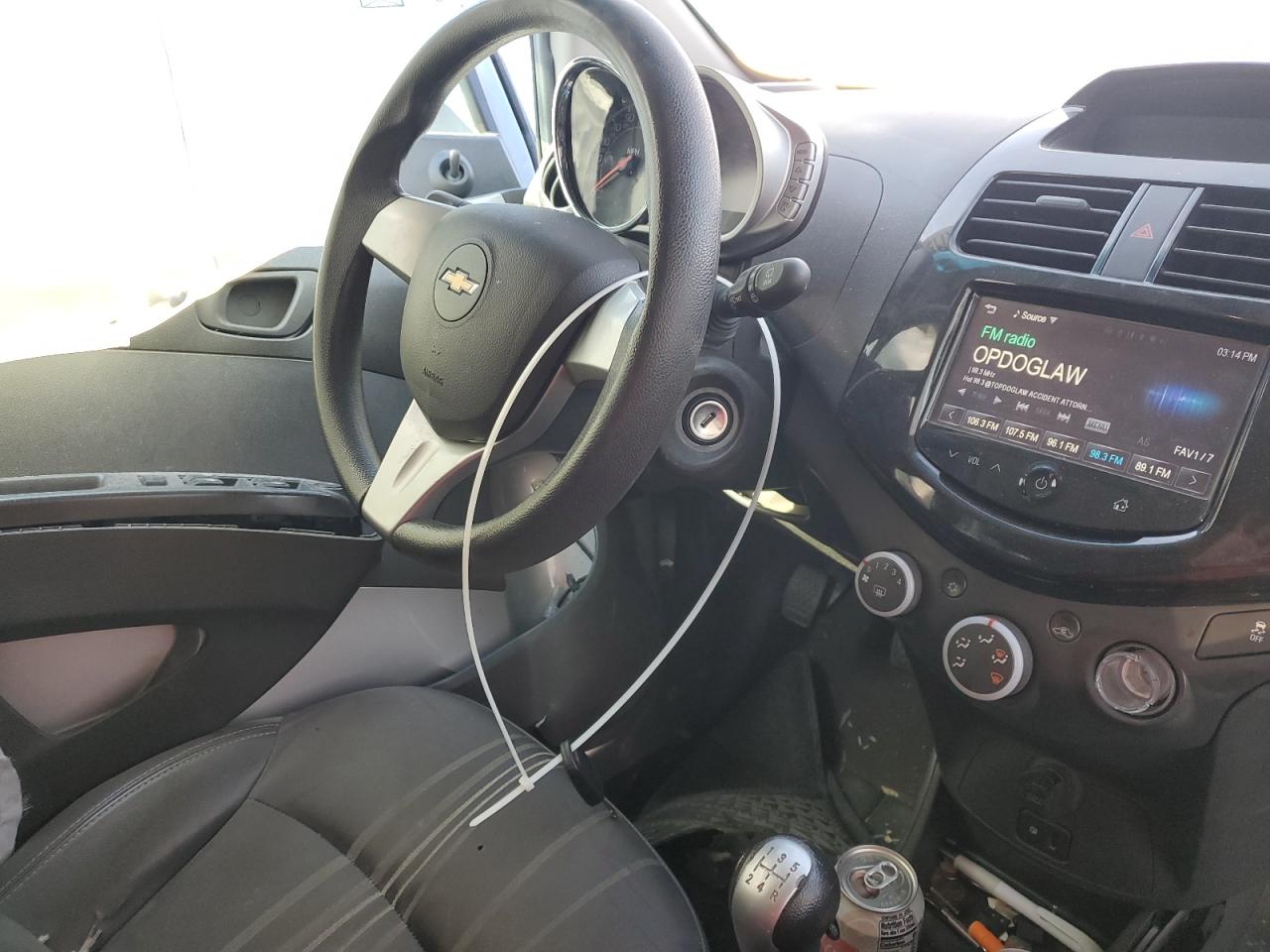 2015 Chevrolet Spark VIN KL8CA6S92FC739797 Copart auction photo, side / frame damage damage thumbnail 7