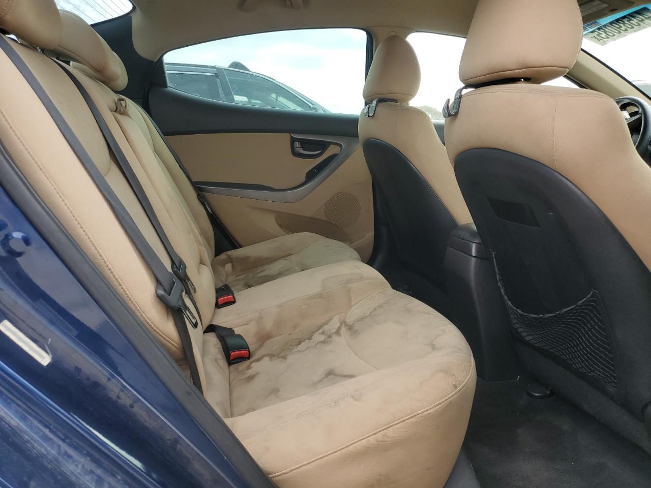2013 Hyundai Elantra VIN KMHDH4AE6DU817852 Copart auction photo, front end damage thumbnail 10