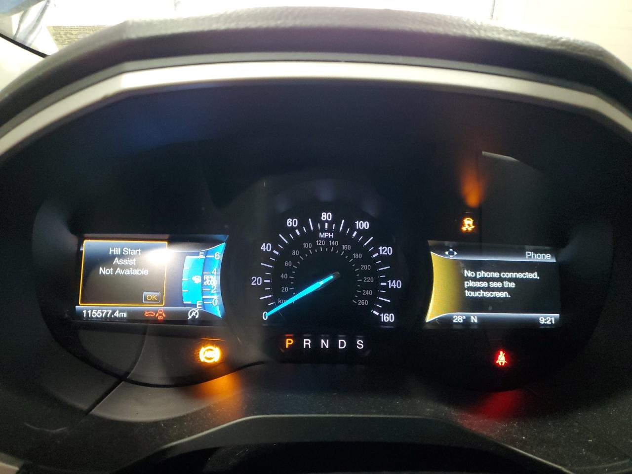 2020 Ford Edge VIN 2FMPK4J90LBA80623 Copart auction photo, normal wear damage thumbnail 9