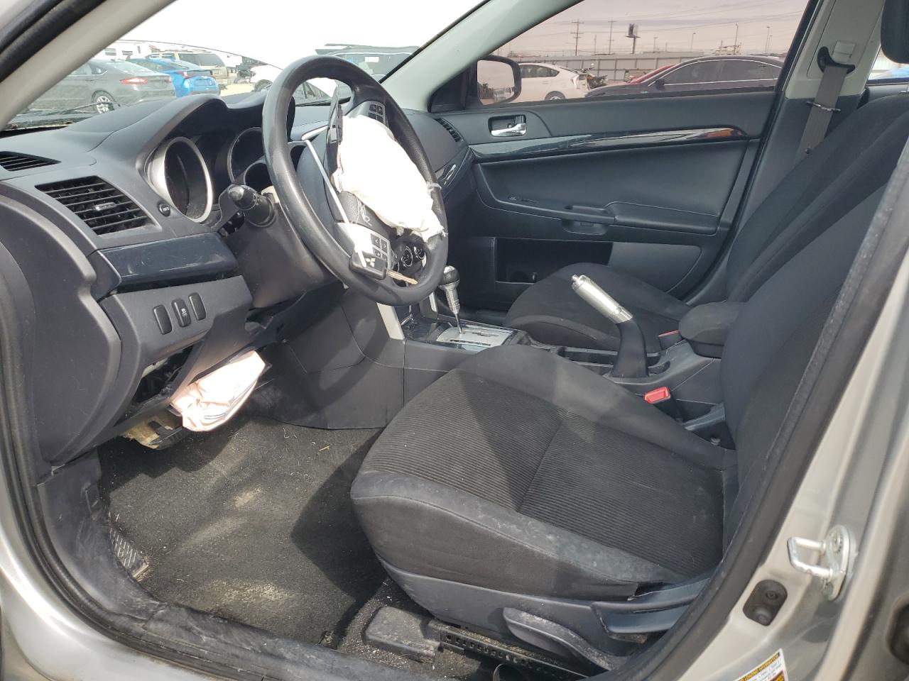 2017 Mitsubishi Lancer VIN JA32U2FUXHU007558 Copart auction photo, front end / side damage thumbnail 7