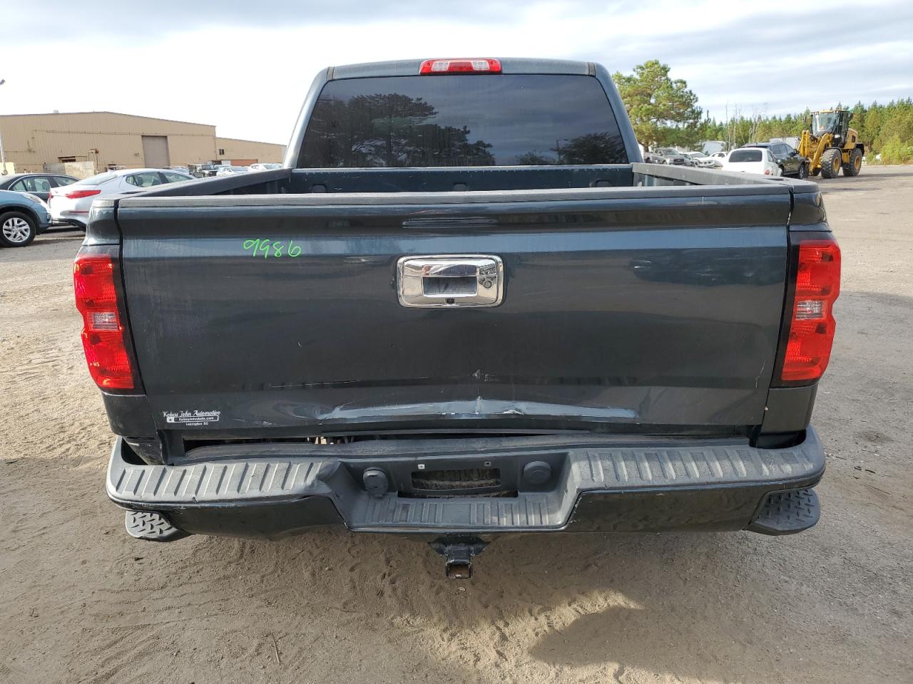 2018 Chevrolet Silverado VIN 3GCUKREC9JG135316 Copart auction photo, rear end damage thumbnail 6