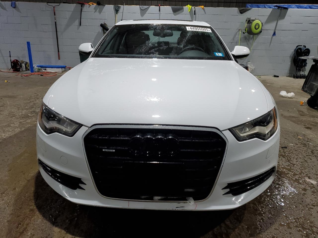 2014 Audi A6 VIN WAUGFAFC0EN119453 Copart auction photo, rear end / front end damage thumbnail 5