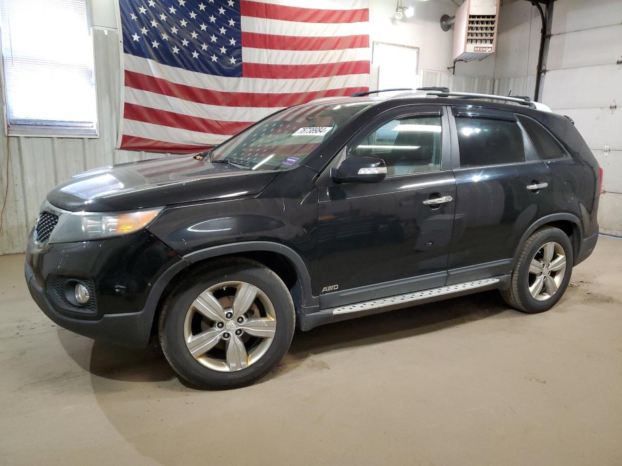 2013 KIA Sorento VIN 5XYKUCA66DG337533