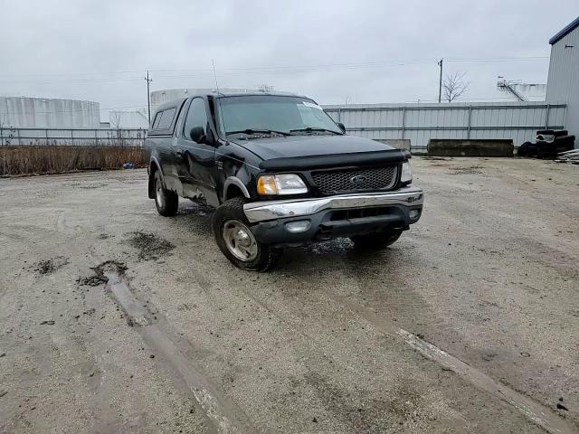 2001 Ford F-150 VIN 2FTRX18L61CA70474 Copart auction photo, front end / side damage thumbnail 11