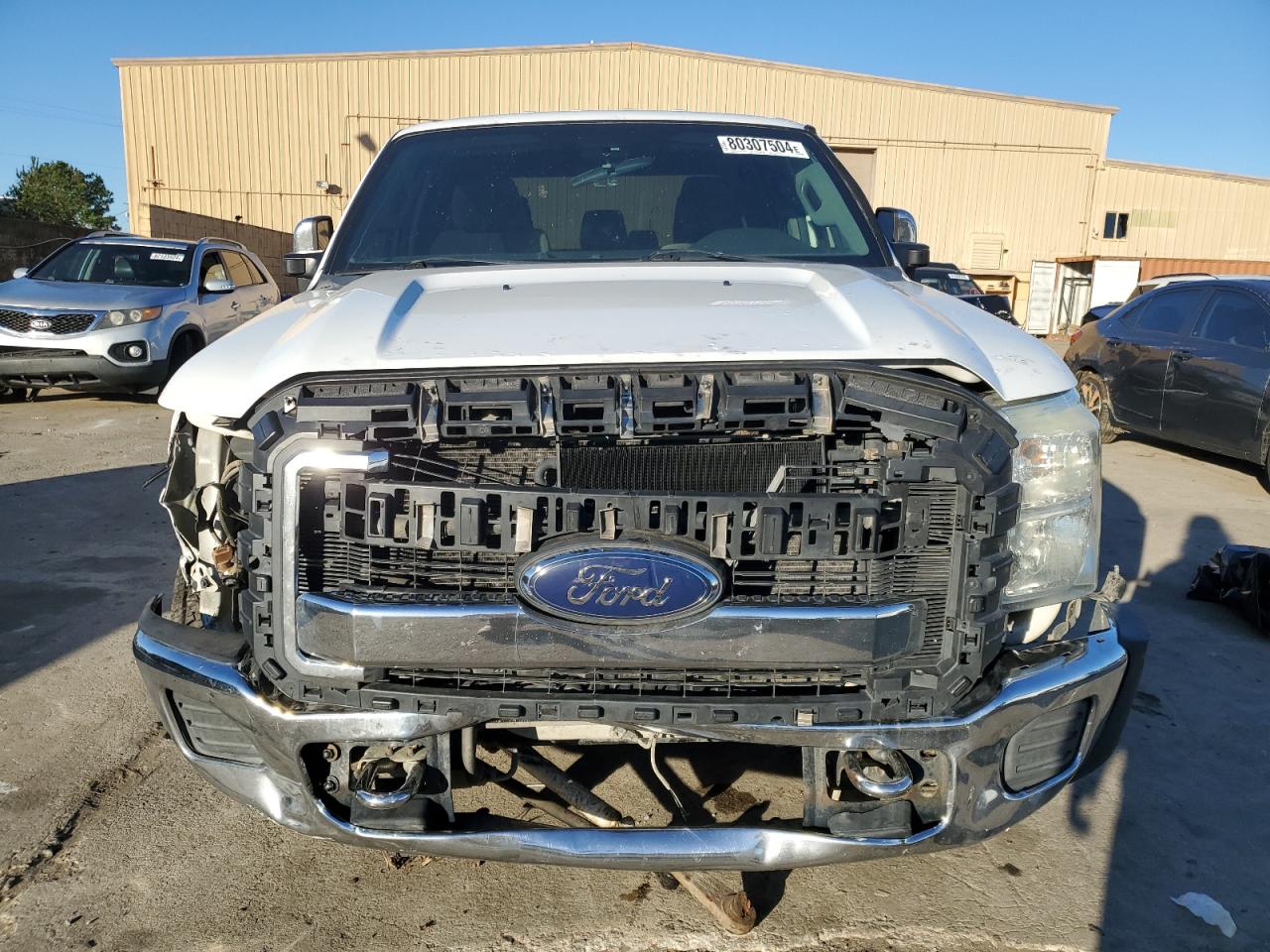 2011 Ford F250 VIN 1FT7W2BT2BEA65888 Copart auction photo, front end damage thumbnail 5