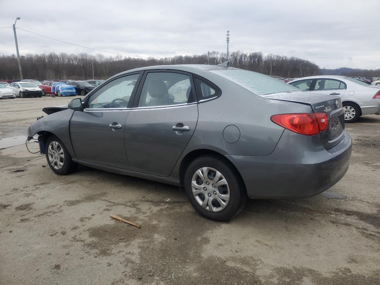 2010 Hyundai Elantra VIN KMHDU4AD2AU019928 Copart auction photo, front end damage thumbnail 2