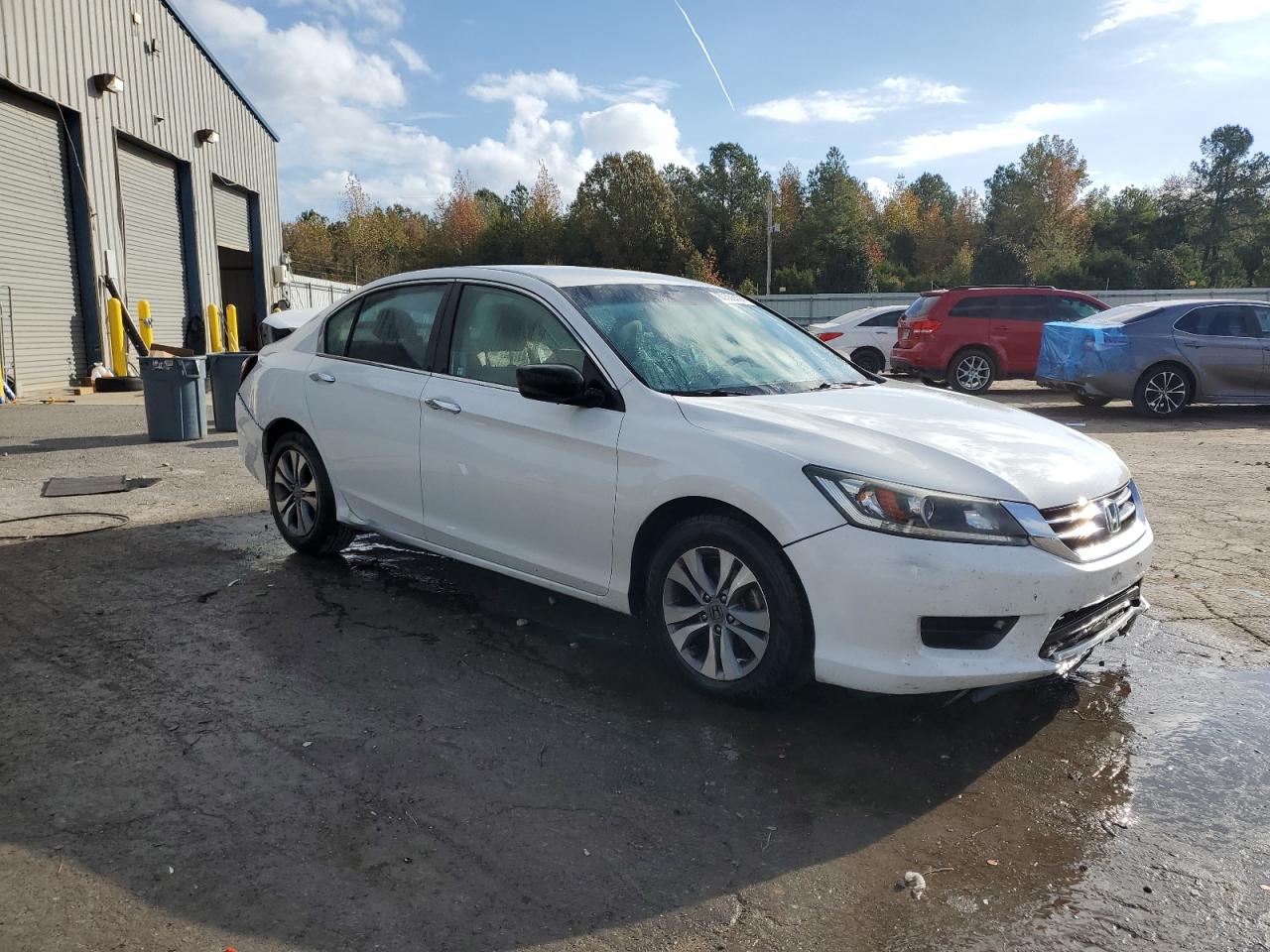 2015 Honda Accord VIN 1HGCR2F34FA026959 Copart auction photo, rear end damage thumbnail 4
