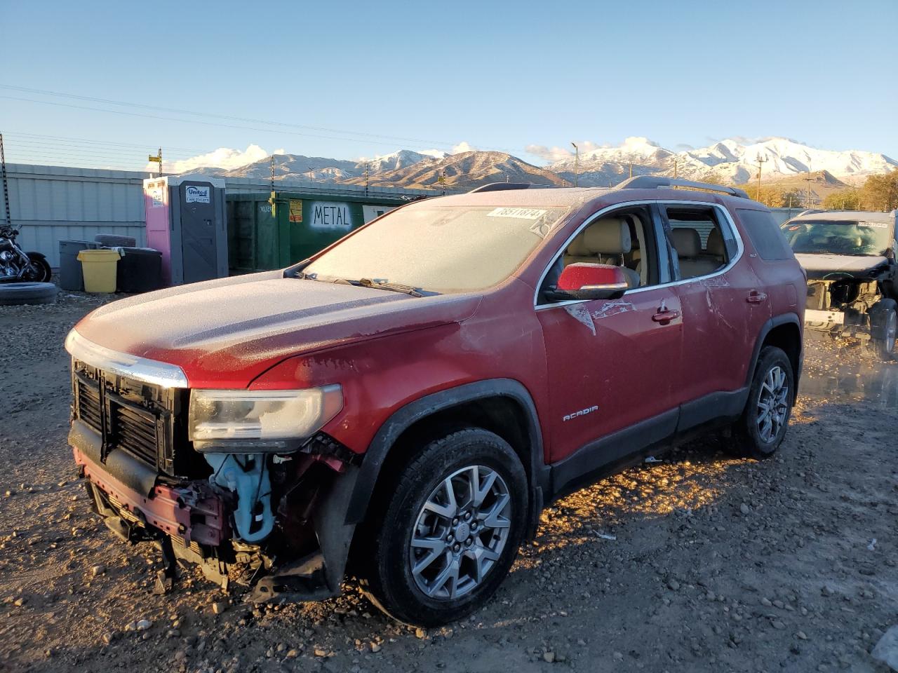 2022 GMC Acadia VIN 1GKKNULS2NZ116998