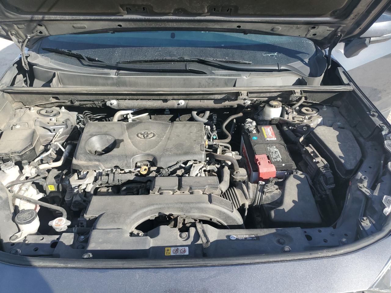 2021 Toyota RAV 4 VIN 2T3C1RFV2MW156608 Copart auction photo, front end damage thumbnail 12