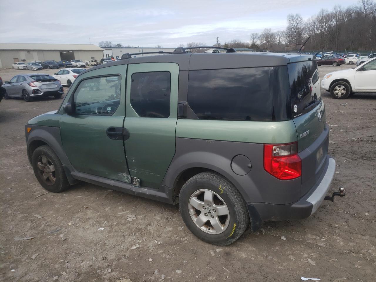 2005 Honda Element VIN 5J6YH28645L020591 Copart auction photo, side damage thumbnail 2