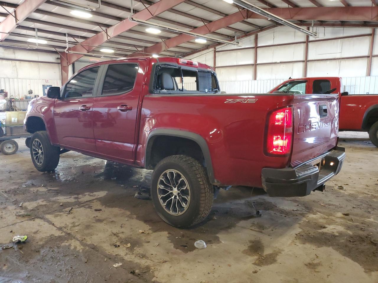 2021 Chevrolet Colorado VIN 1GCPTEE13M1140306 Copart auction photo, all over / mechanical damage thumbnail 2