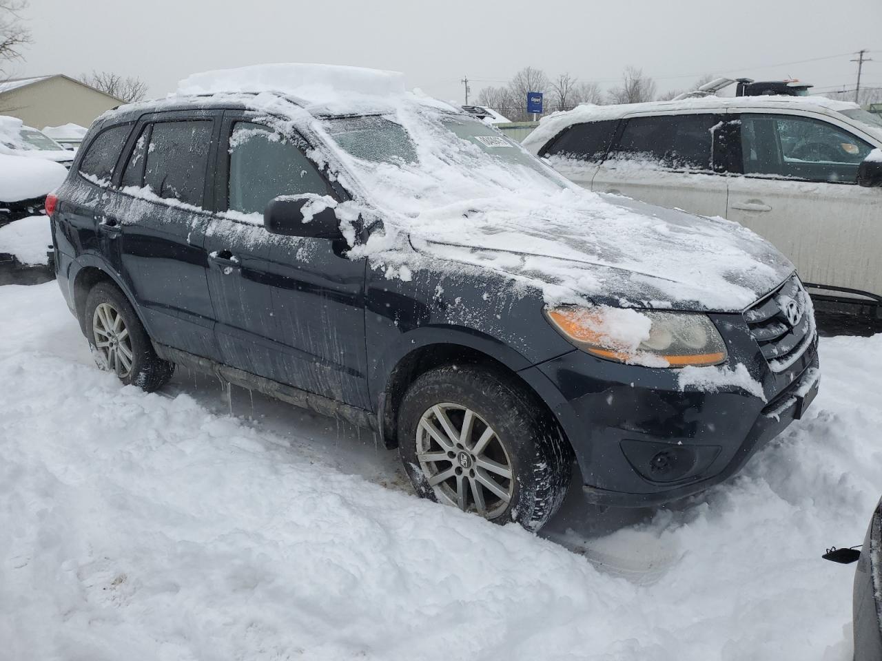 2010 Hyundai Santa Fe VIN 5NMSG3AB3AH391068 Copart auction photo, minor dent/scratches / front end damage thumbnail 4