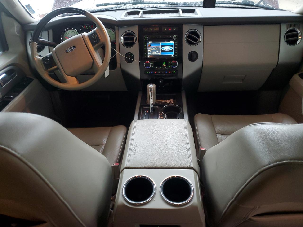 2013 Ford Expedition VIN 1FMJK2A54DEF16662 Copart auction photo, front end / side damage thumbnail 8