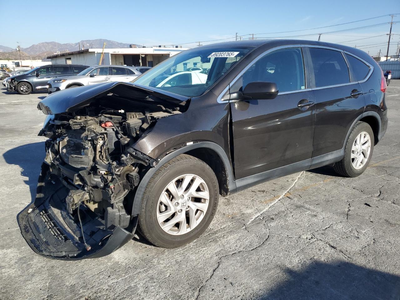 2015 Honda CR-V VIN 2HKRM3H56FH553972