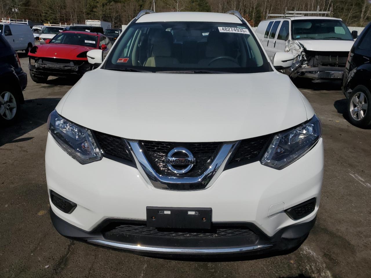 2016 Nissan Rogue VIN KNMAT2MV0GP634438 Copart auction photo, rear end / minor dent/scratches damage thumbnail 5