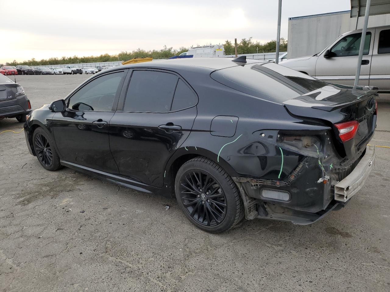 2019 Toyota Camry VIN 4T1B11HK8KU253351 Copart auction photo, rear end damage thumbnail 2