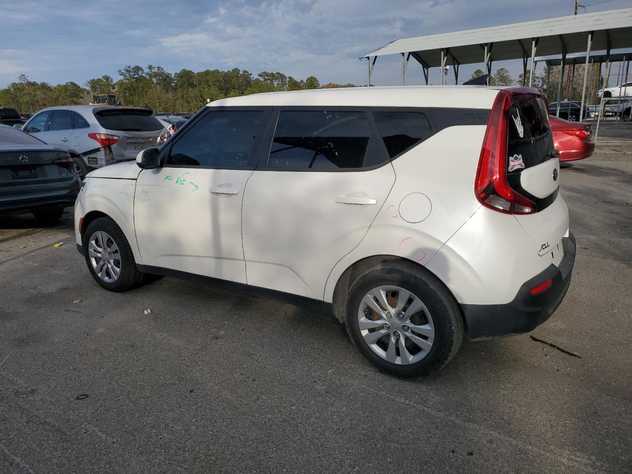 2020 KIA Soul VIN KNDJ23AU7L7727813 Copart auction photo, front end damage thumbnail 2