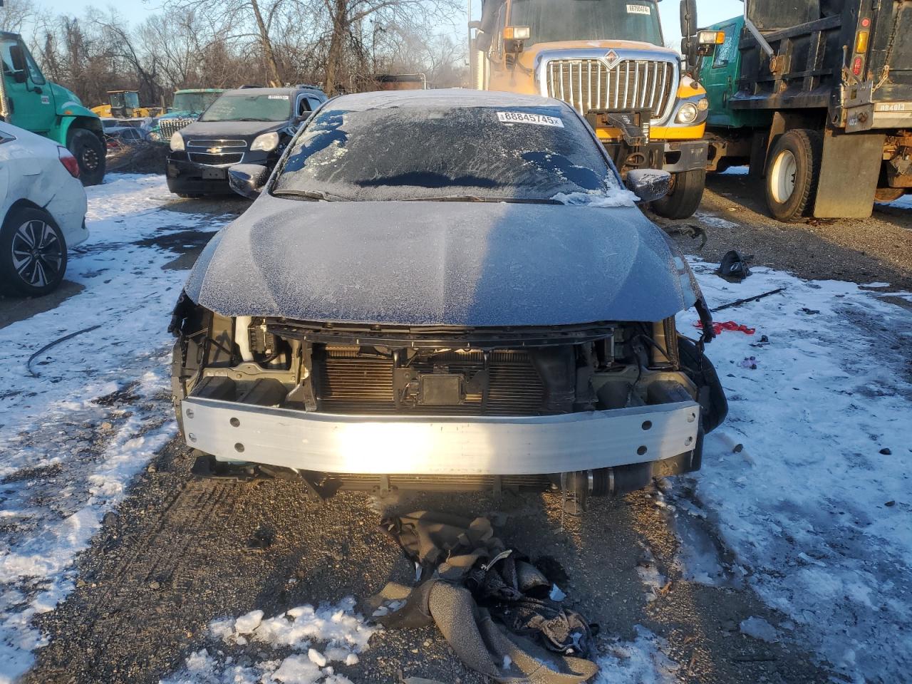 2021 Acura ILX VIN 19UDE2F39MA008860 Copart auction photo, front end / rear end damage thumbnail 5