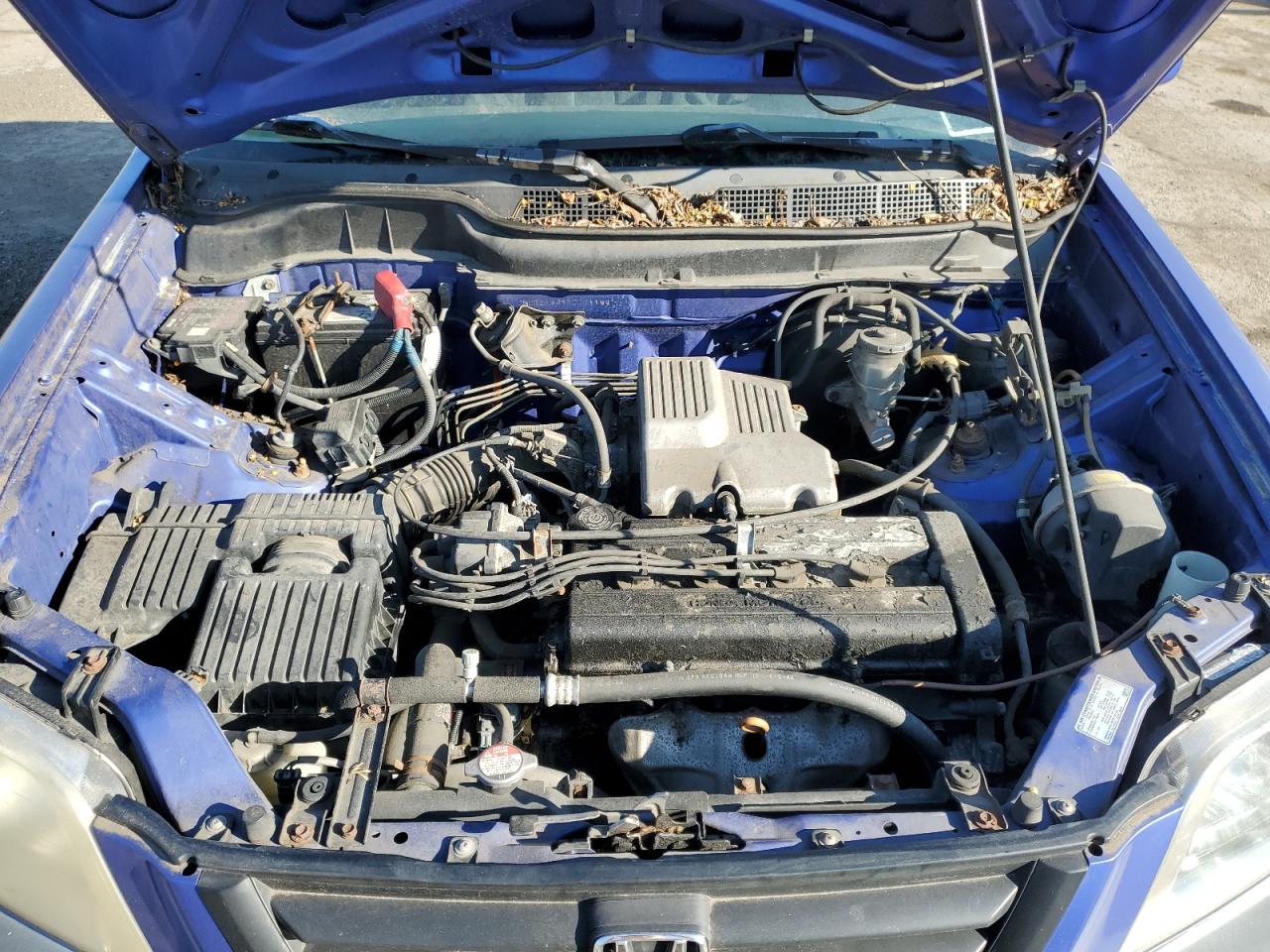 2001 Honda CR-V VIN JHLRD18611C041184 Copart auction photo, top/roof damage thumbnail 12