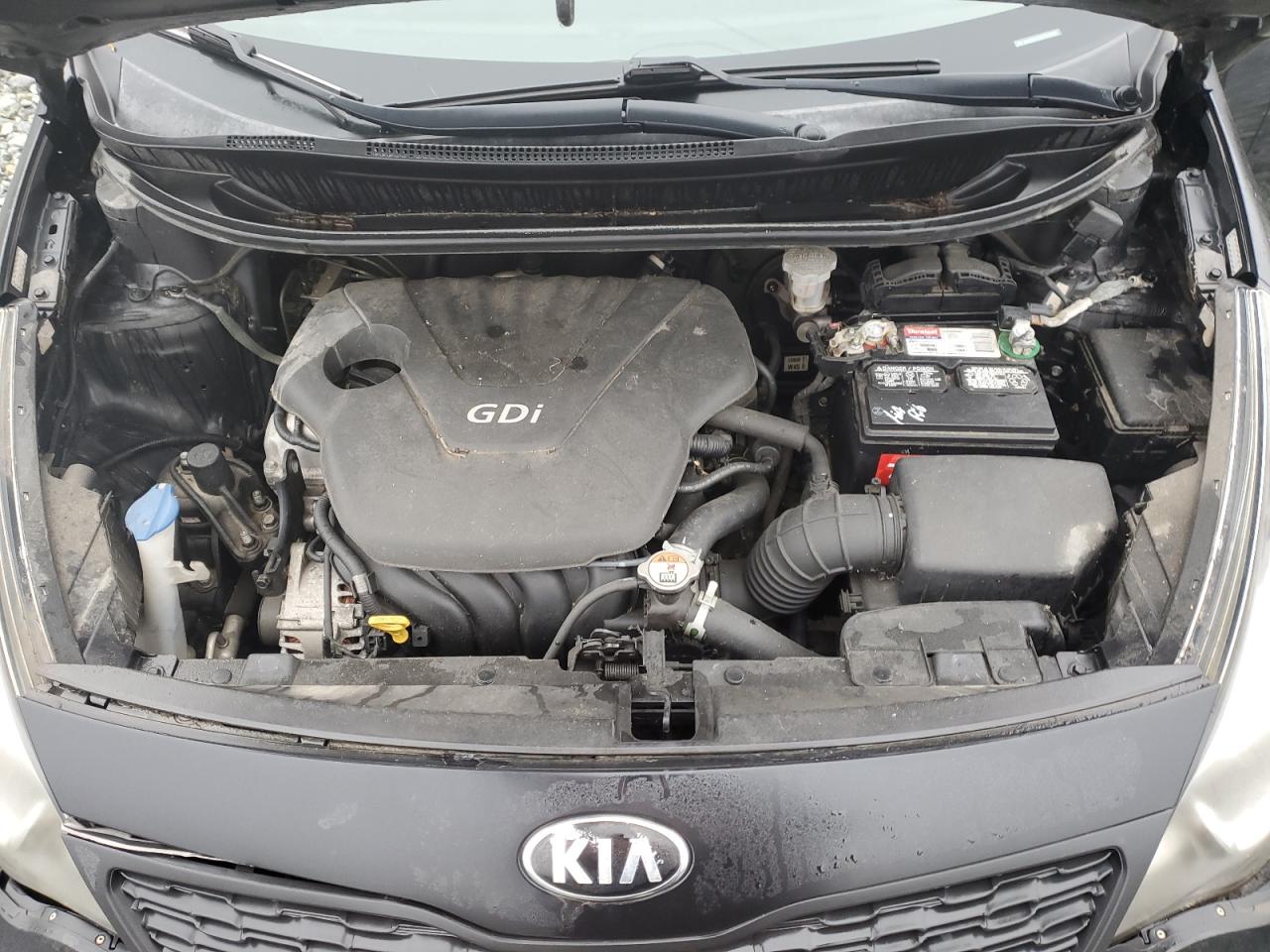 2015 KIA Rio VIN KNADM4A34F6529380 Copart auction photo, front end / rear end damage thumbnail 12