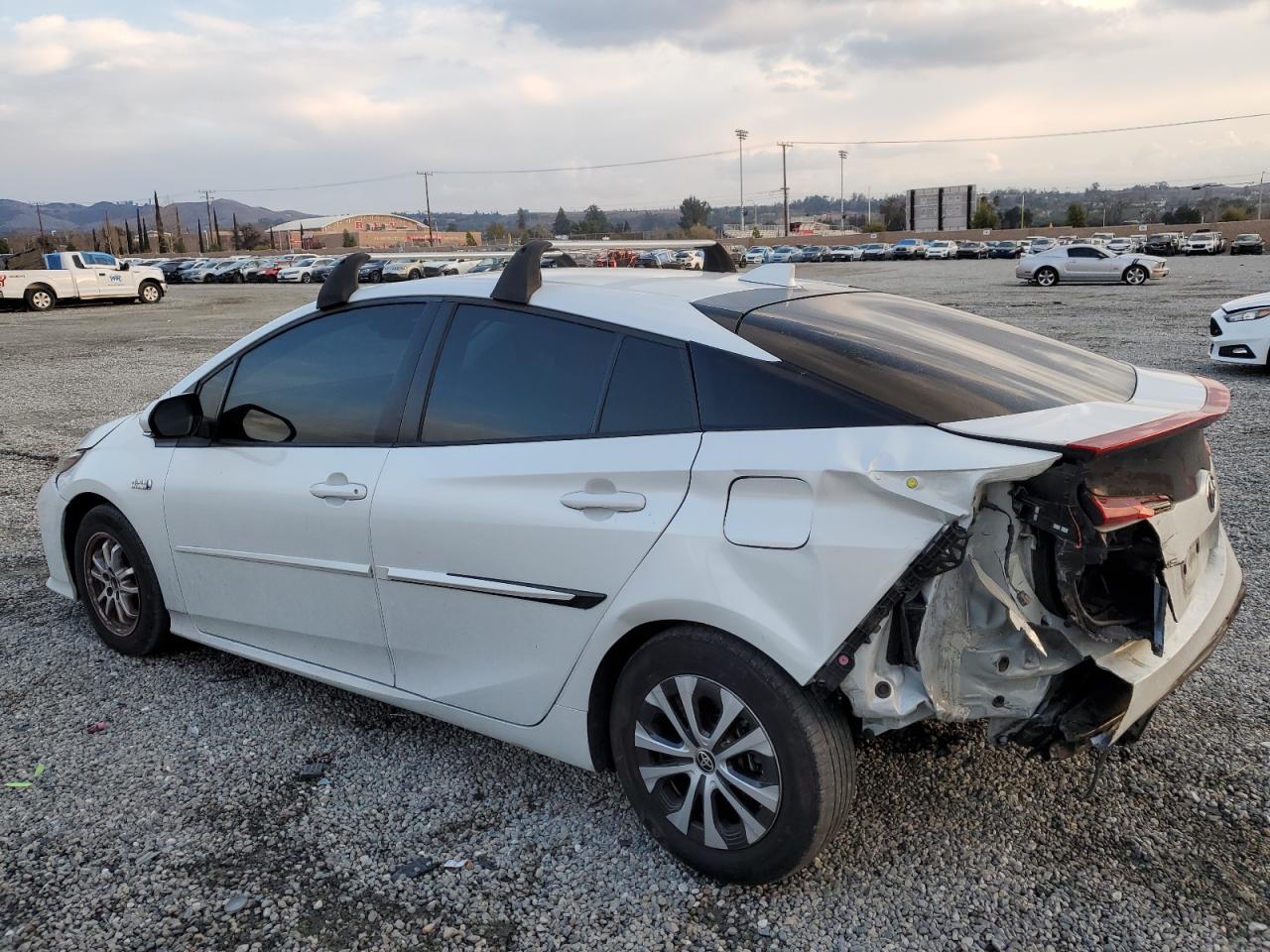 2022 Toyota Prius VIN JTDKAMFP5N3208205 Copart auction photo, all over damage thumbnail 2