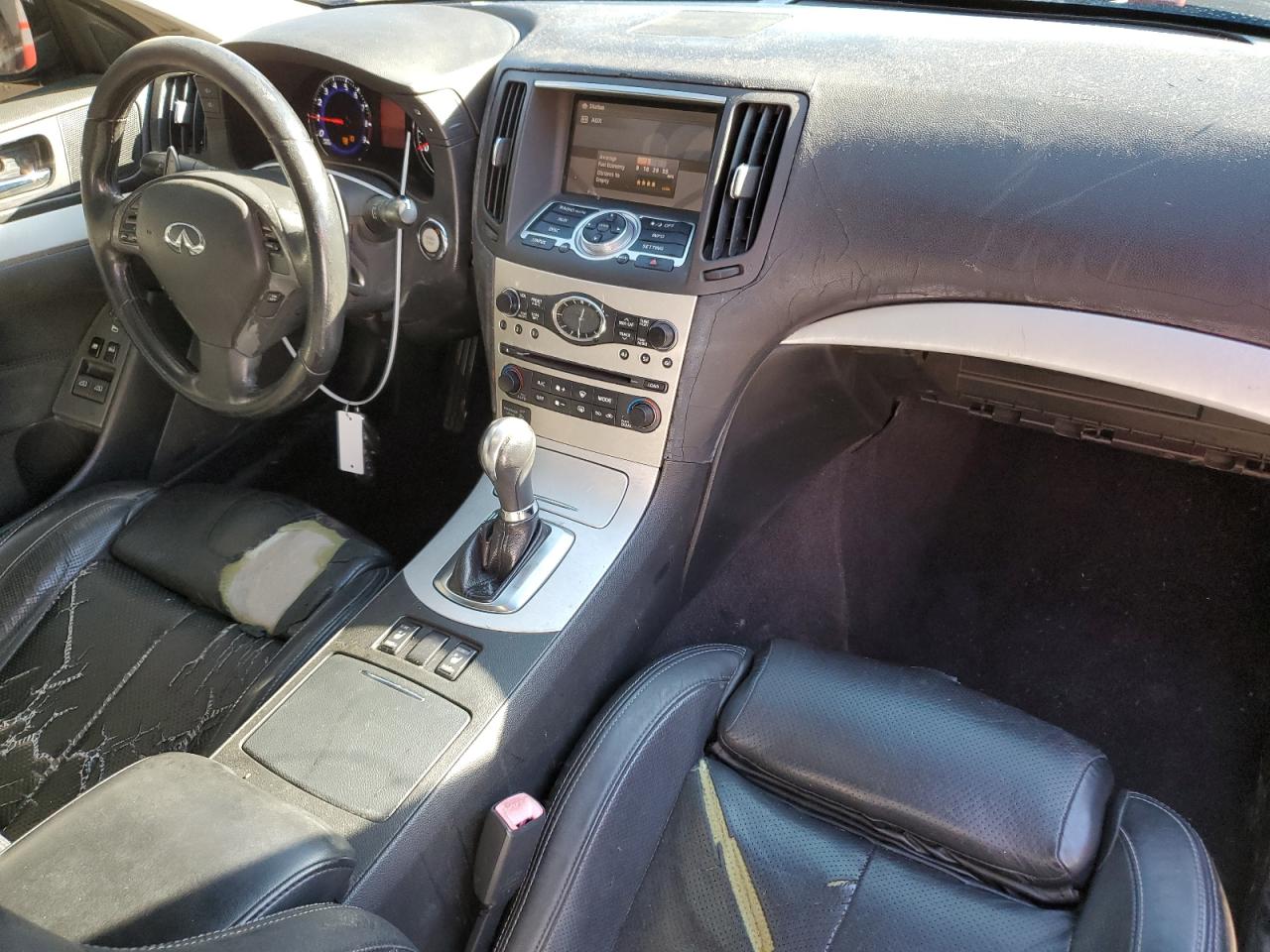 2008 Infiniti G VIN JNKCV64E68M120590 Copart auction photo, front end / rear end damage thumbnail 8