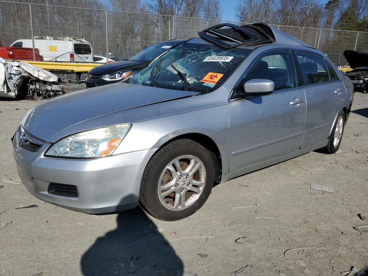 2007 Honda Accord VIN 1HGCM56847A113855