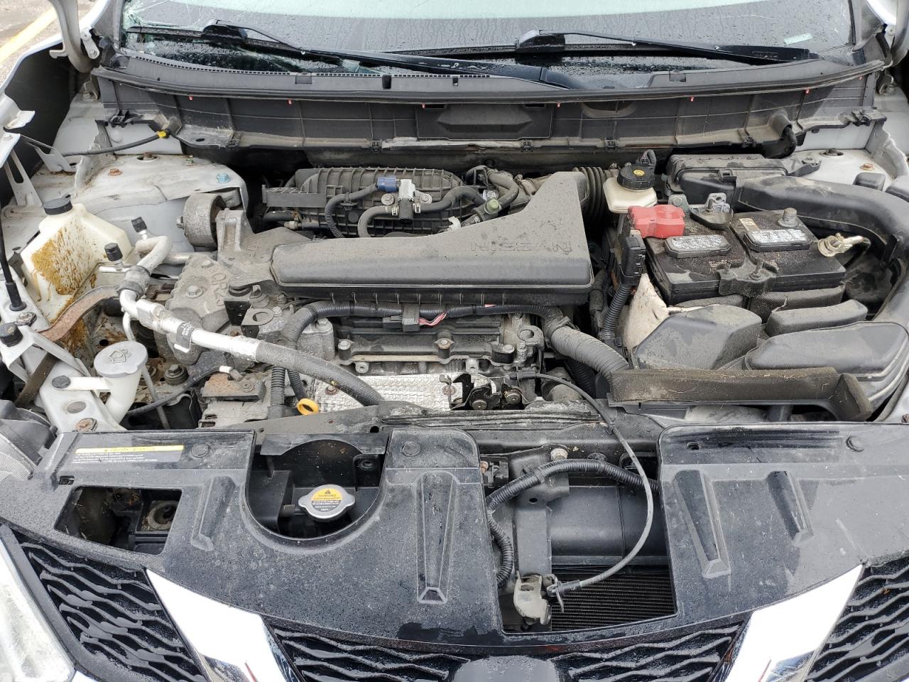 2016 Nissan Rogue VIN 5N1AT2MV0GC789140 Copart auction photo, all over damage thumbnail 11