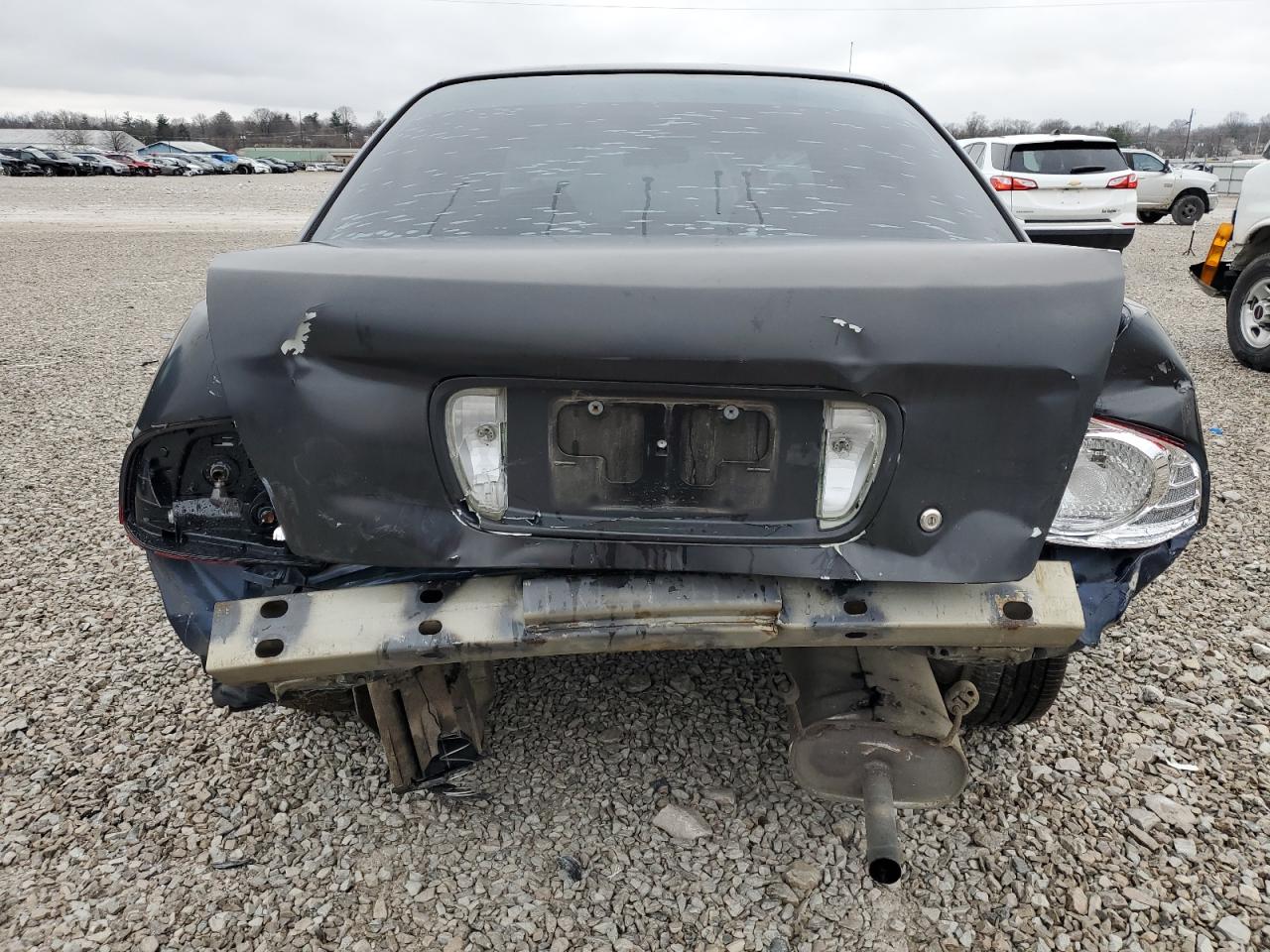 2006 Nissan Sentra VIN 3N1CB51A86L593164 Copart auction photo, rear end damage thumbnail 6