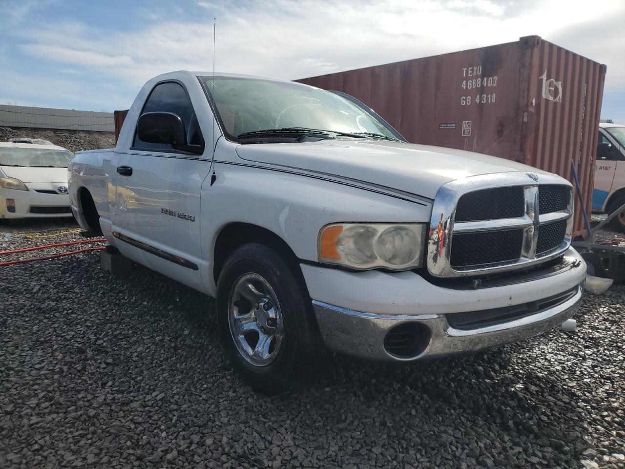 2005 Dodge RAM VIN 1D7HA16KX5J568651 Copart auction photo, side / rear end damage thumbnail 4
