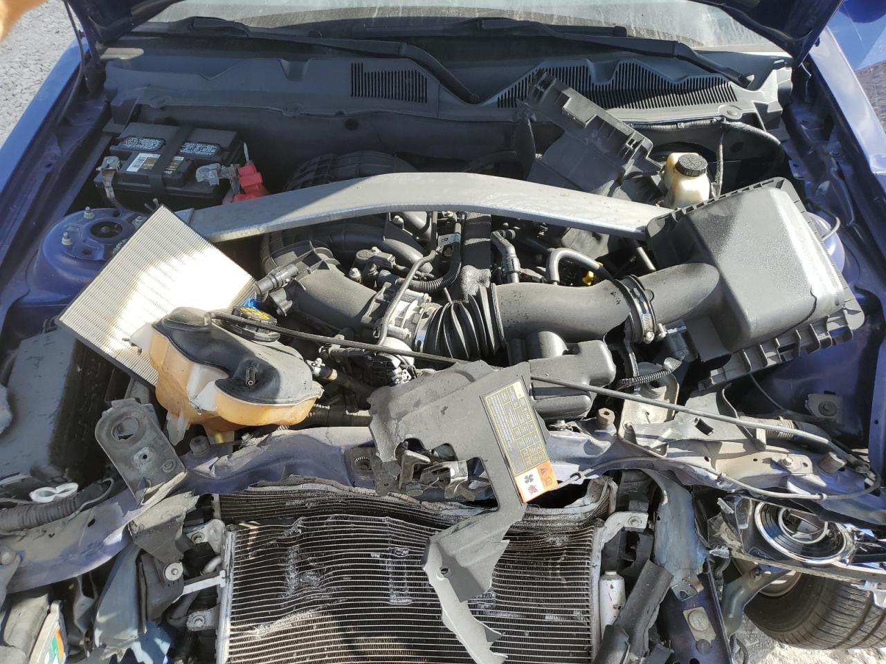 2014 Ford Mustang VIN 1ZVBP8EM7E5280425 Copart auction photo, front end damage thumbnail 12