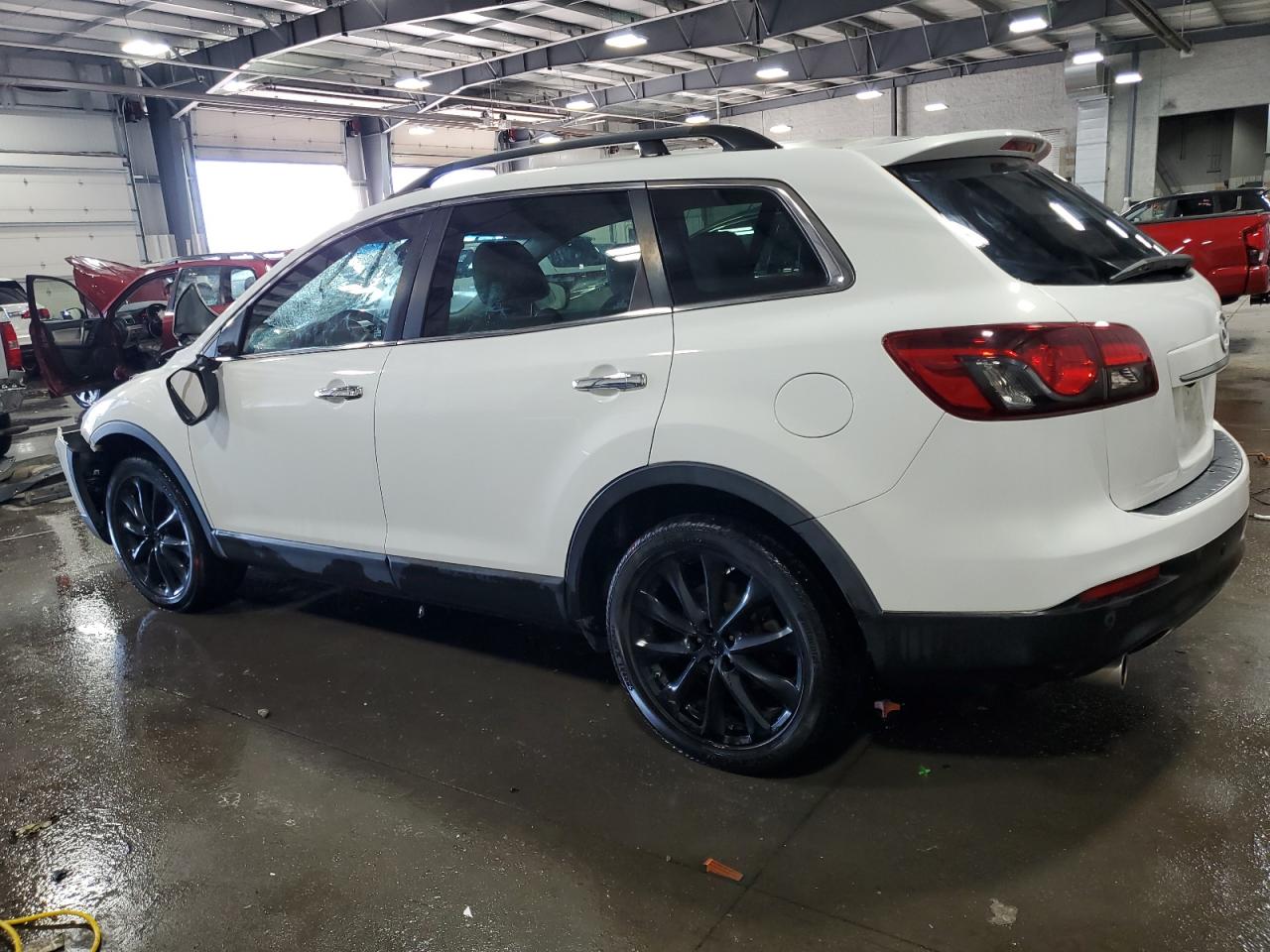 2014 Mazda CX-9 VIN JM3TB3DA9E0439045 Copart auction photo, front end damage thumbnail 2