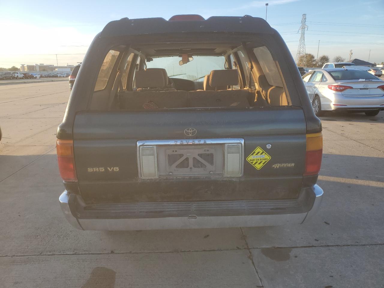 1995 Toyota 4Runner VIN JT3VN39W8S0197572 Copart auction photo, front end damage thumbnail 6