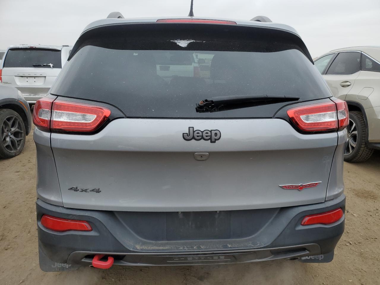 2014 Jeep Cherokee VIN 1C4PJMBSXEW282105 Copart auction photo, front end damage thumbnail 6
