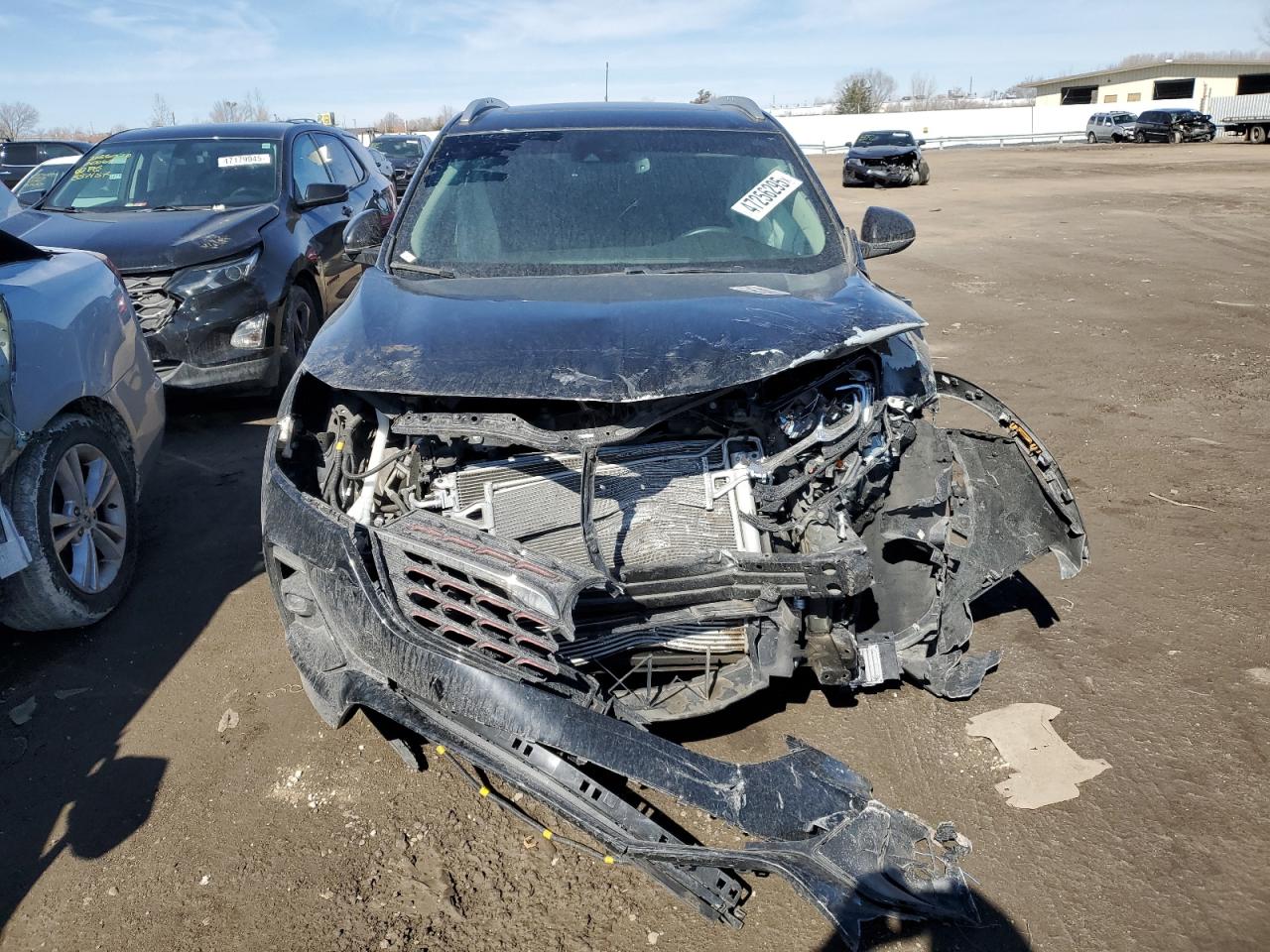 2020 Buick Encore VIN KL4MMFSL3LB128610 Copart auction photo, front end / mechanical damage thumbnail 5